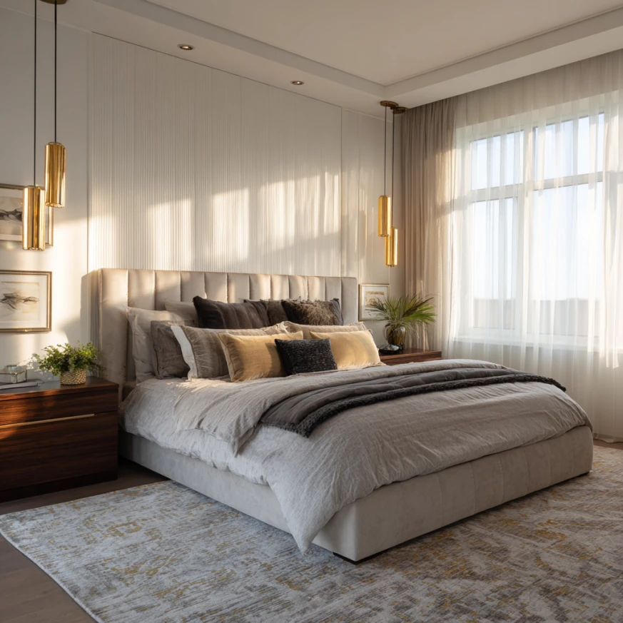 This diagram compares common bed sizes so you can quickly see how each bed size fits different sleepers and rooms.