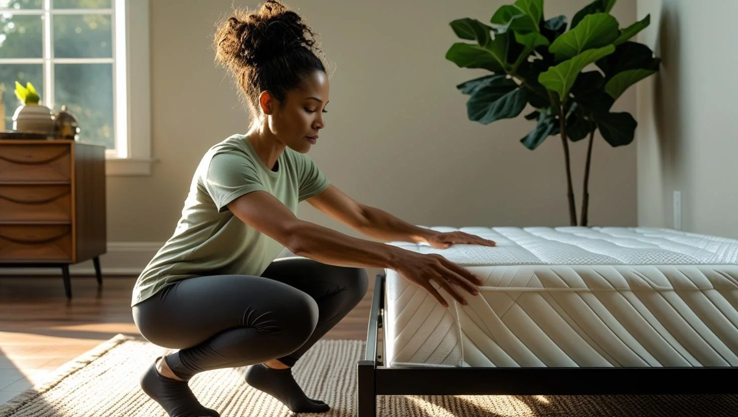 Mattress thickness options for bed width mattress fit