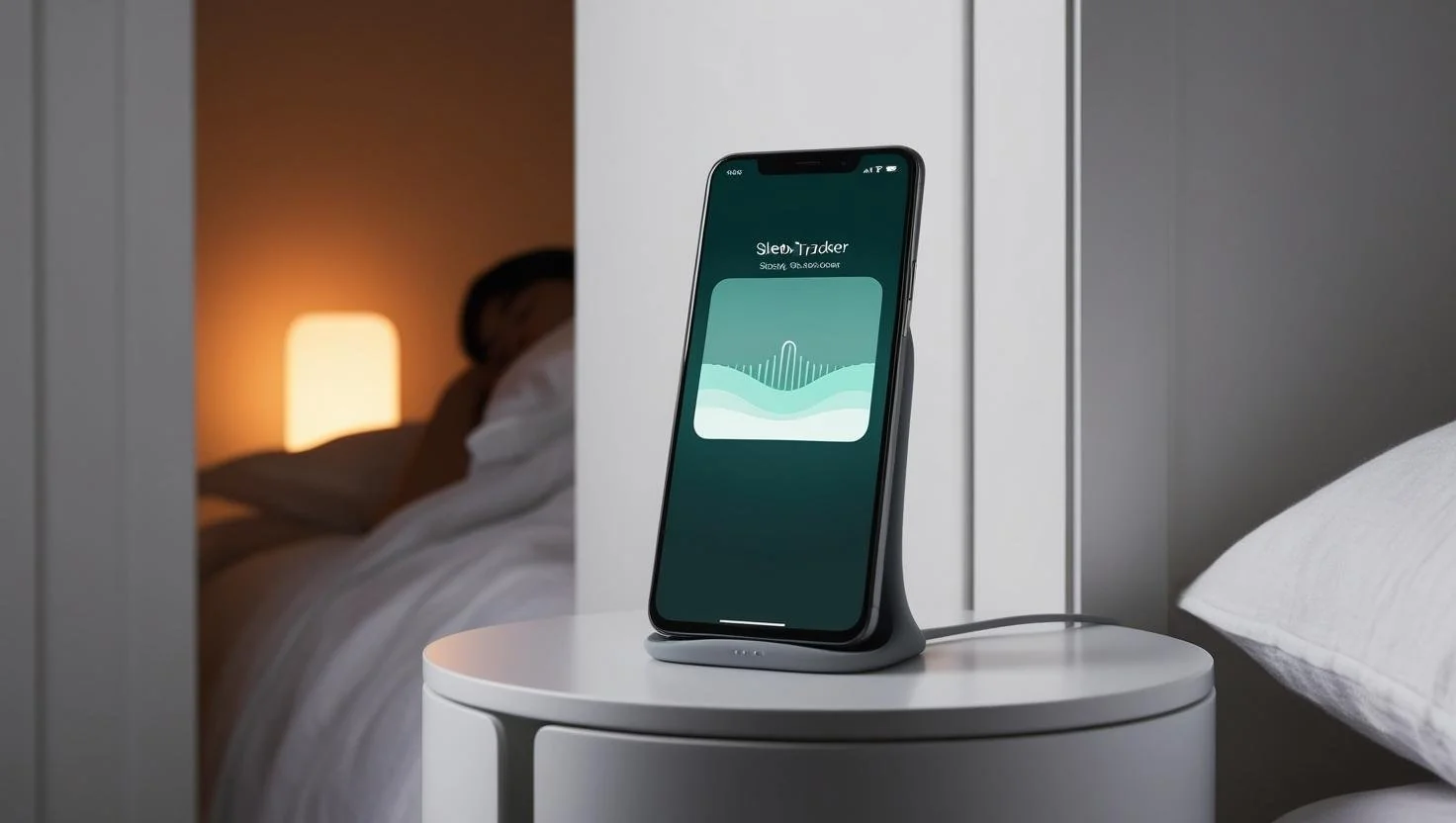 Sleep app tracking the best temperature for sleep