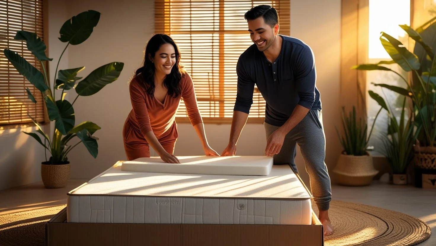 Cardboard bed frame eco-friendly design