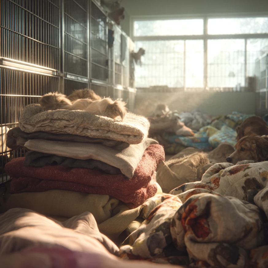 Local shelters accepting bedding donations