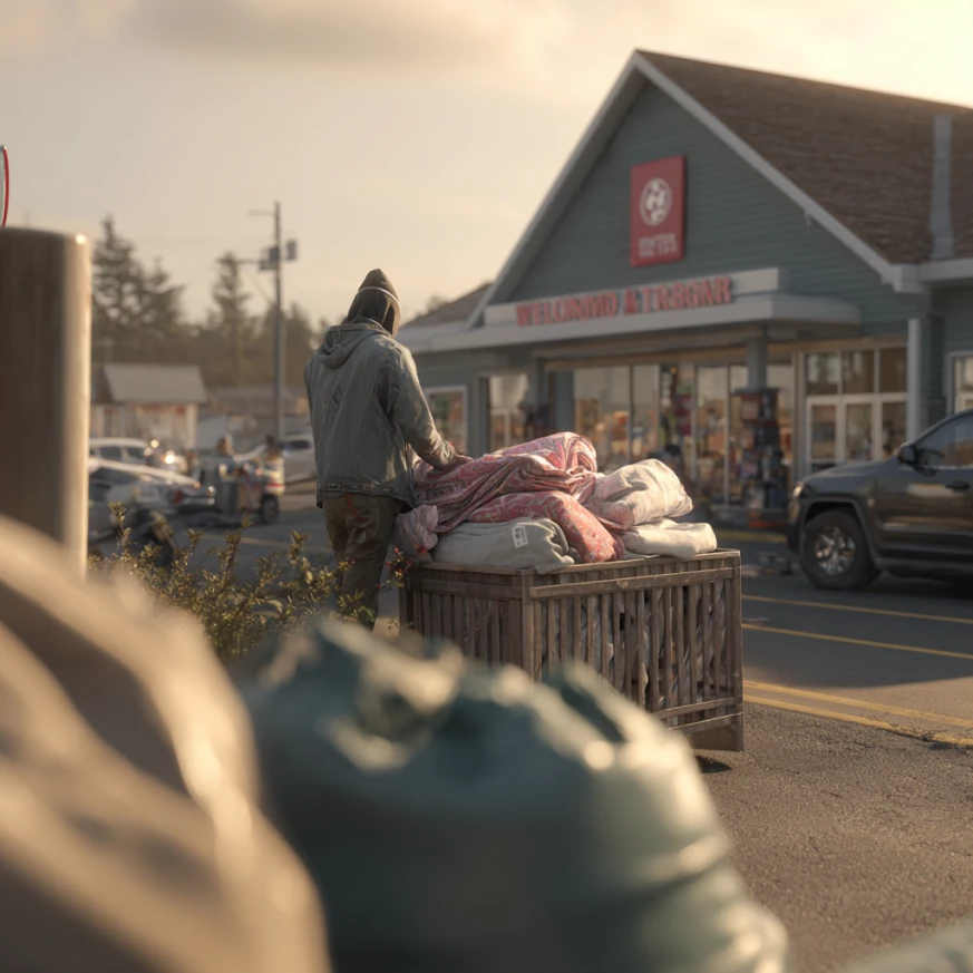 Bedding donations for homeless shelters