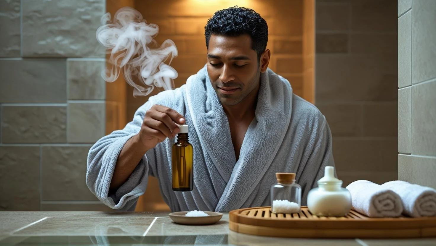 Diffusing essential oils at home