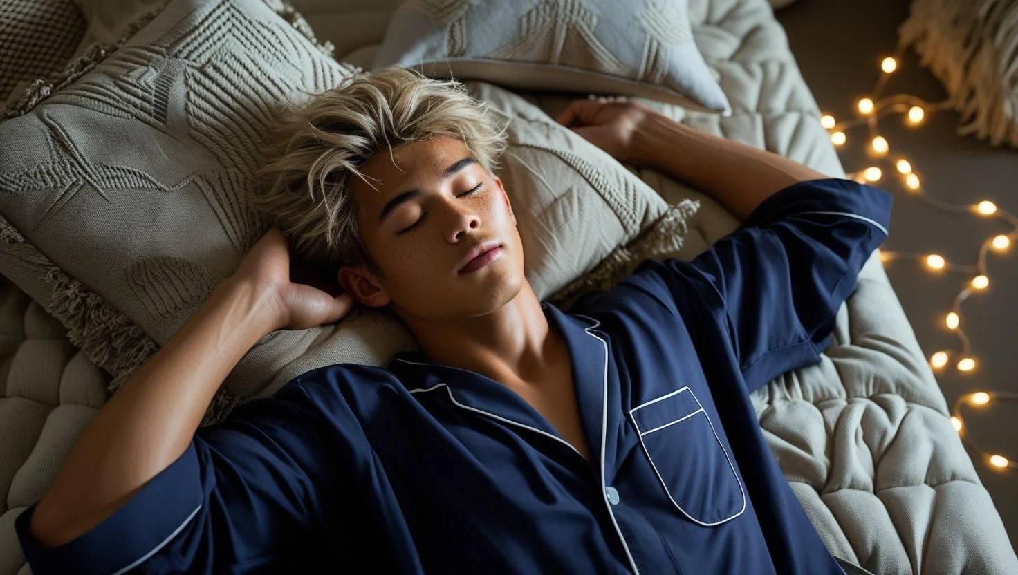 4-7-8 breathing technique for falling asleep faster