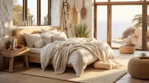 Organic bed materials like wool and latex