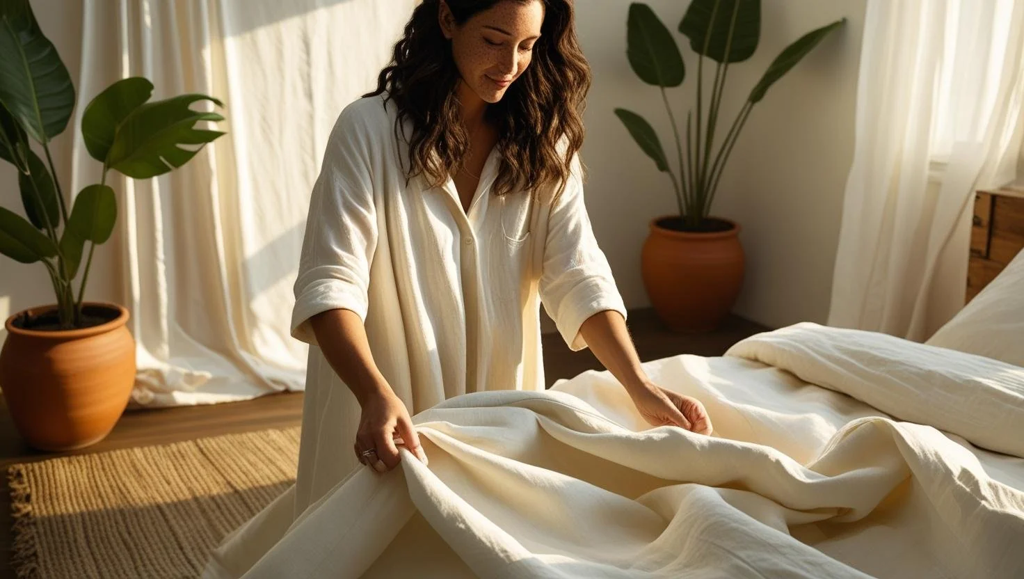 A Guide to Organic Bedding comparing organic vs conventional bedding comfort.