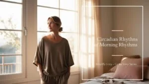 Person sleeping alone to reset circadian rhythm