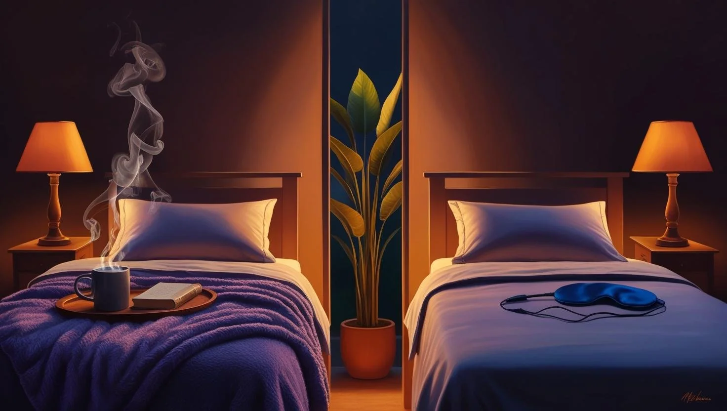 reset circadian rhythm restful space