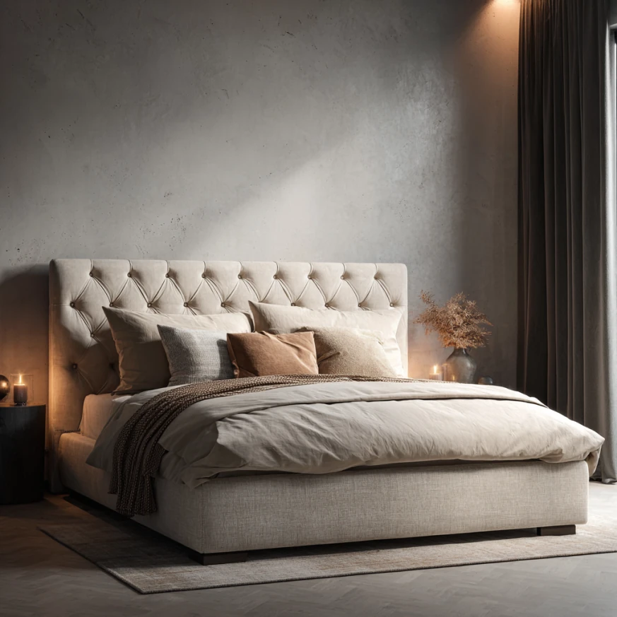 different types of bed frames - platform bed