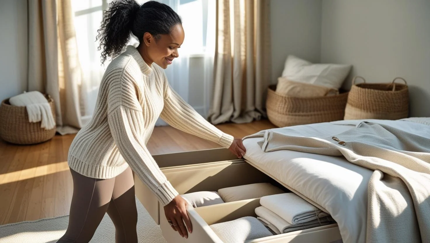 Maximize bedroom space with Under-Bed Drawers