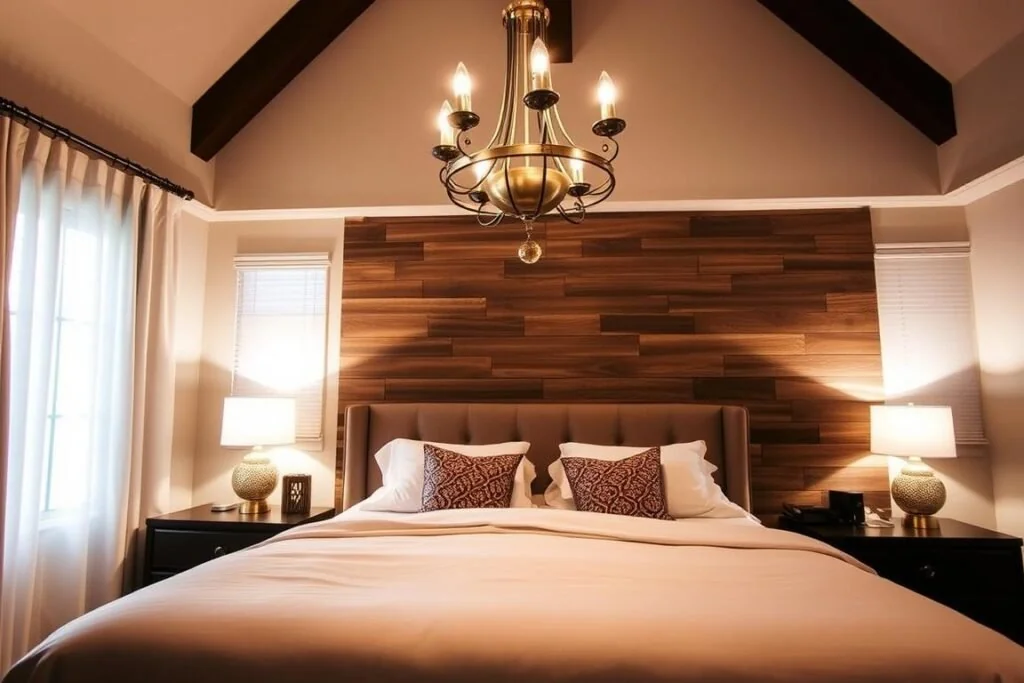 A guide to bedroom ceiling light fixtures for cozy and practical lighting featuring right chandelier ceiling