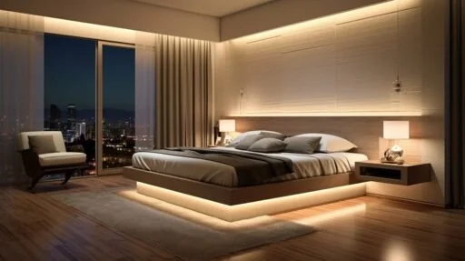 Decorative fixtures add personality and style to your bedroom lighting experience