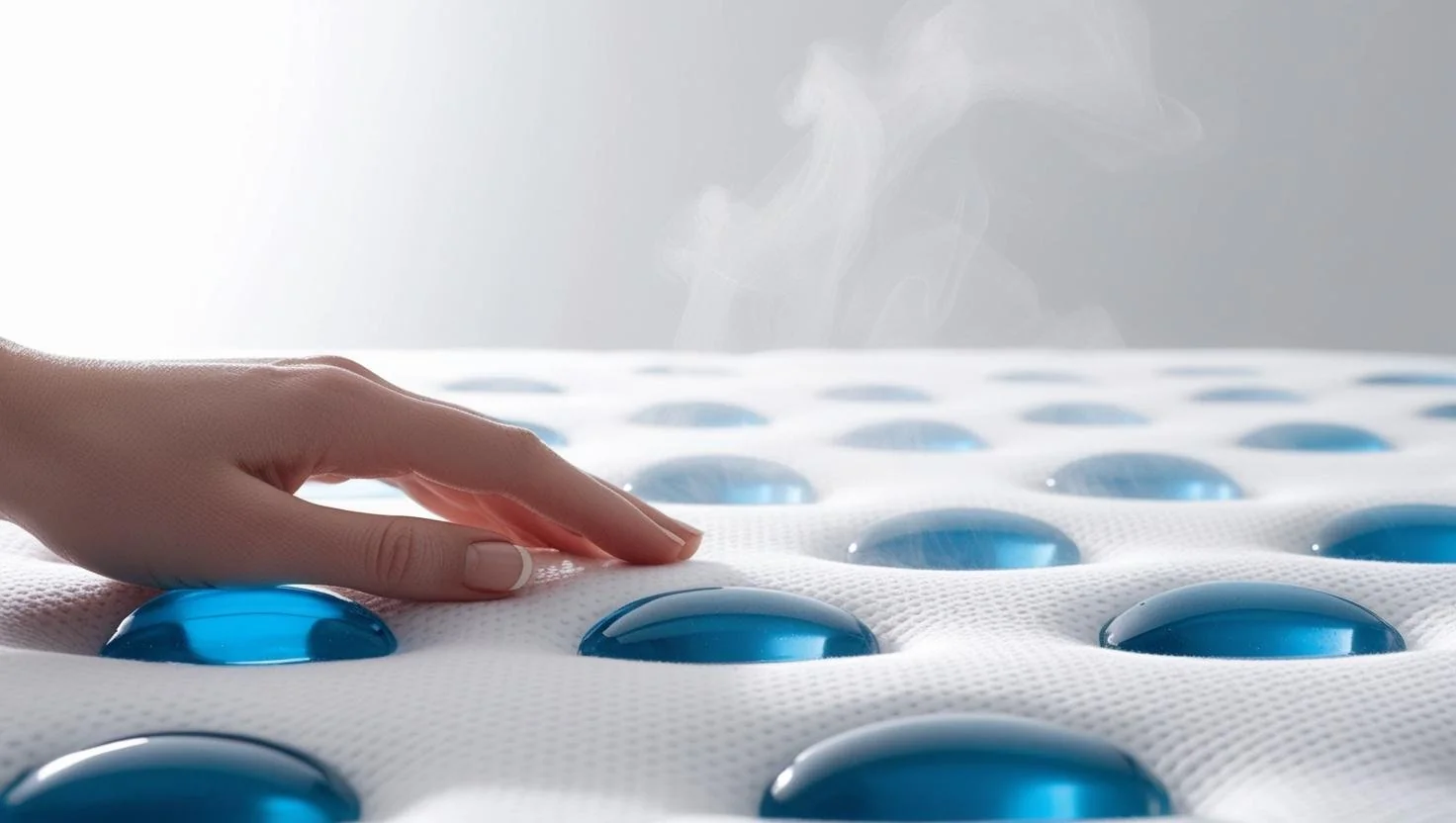 Kid jumping on bed while testing best mattress types