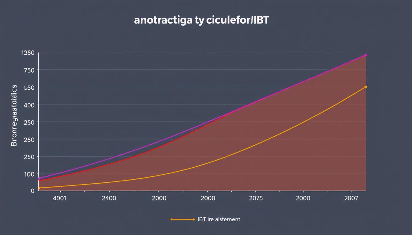 Graph showing improved circulation metrics after implementing IBT for circulation
