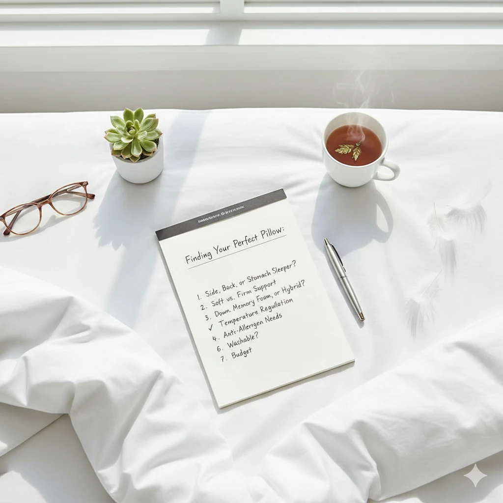 Down vs. Memory Foam Pillows: The Ultimate Showdown