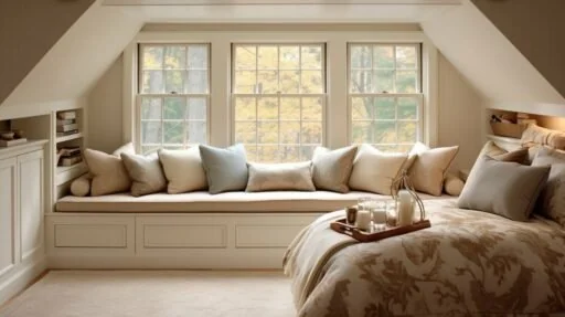 Functional bedroom seating options that save space