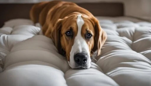 To clean dog pee from a mattress, follow these immediate steps to avoid stains and odor buildup