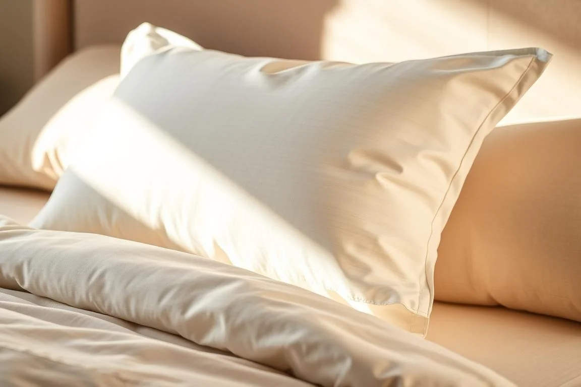 euro shams hotel-style stack with lumbar pillow - use euro shams make