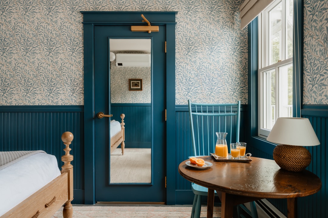Traditional Bed Frames fitting beautifully in a cozy small bedroom