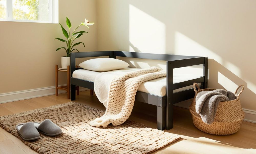 Bed Frames 3 Sturdy metal Bed Frames perfect for small cozy spaces.