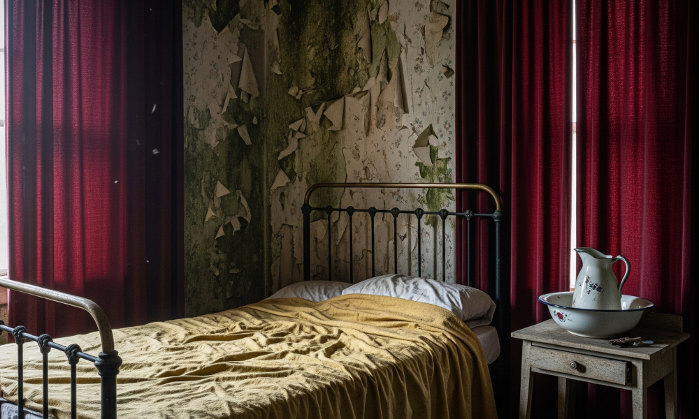 Bedding Damp Yellow Musty issues Damp and Musty Bedding
