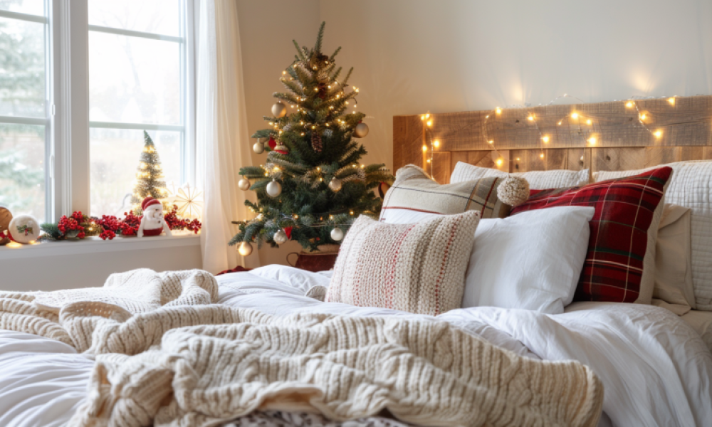 Christmas bedroom aesthetic - christmas bedroom aesthetic holidays