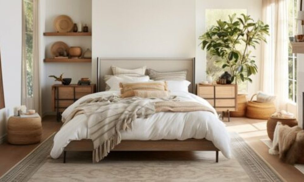 Layering Rugs in the Bedroom