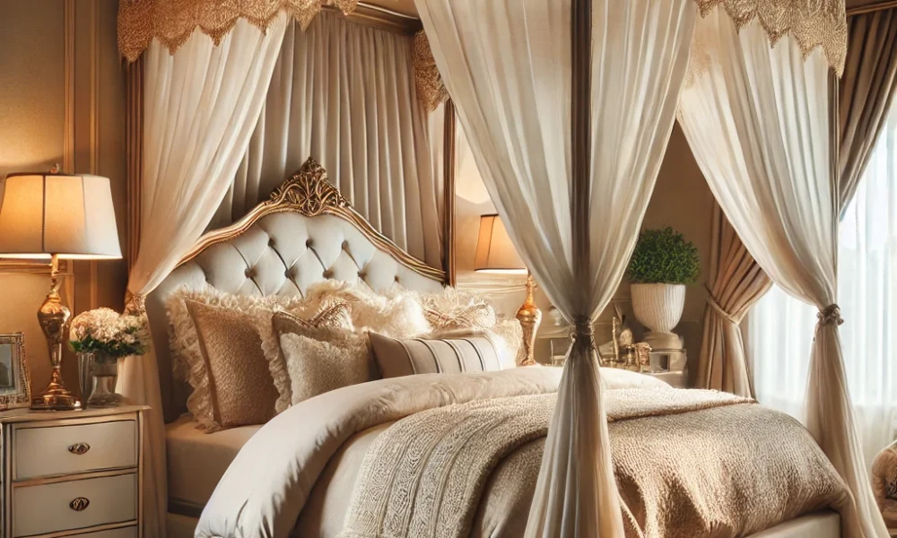 Queen Canopy Bed