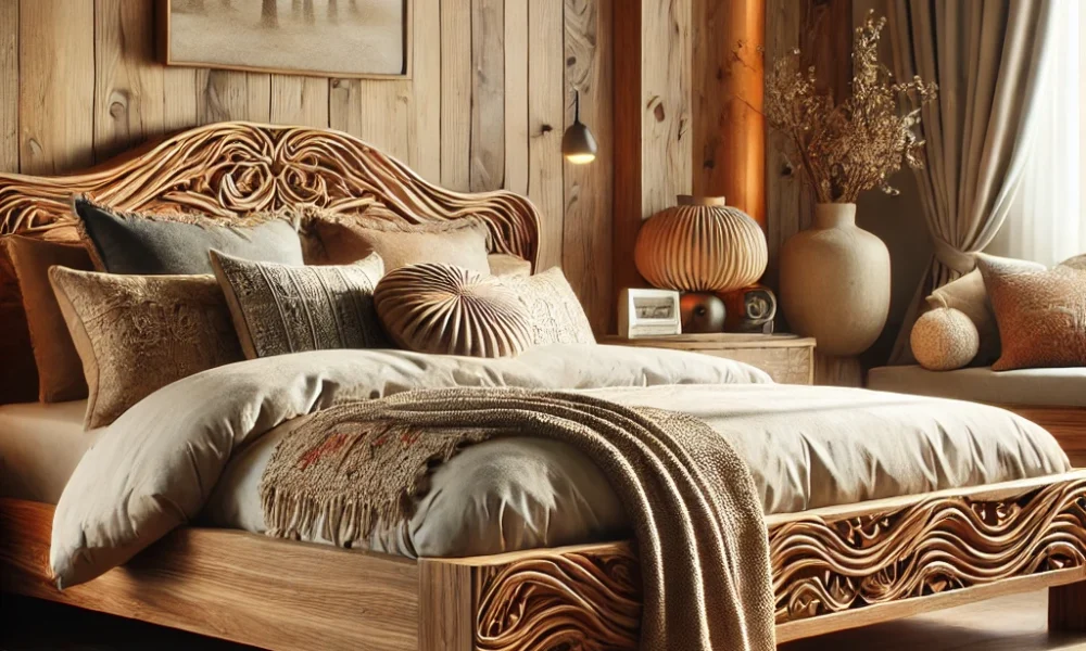 Wooden Bed Design