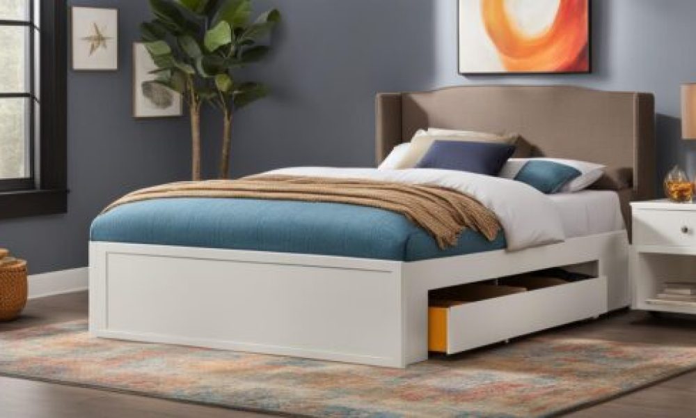 hidden storage beds with drawers