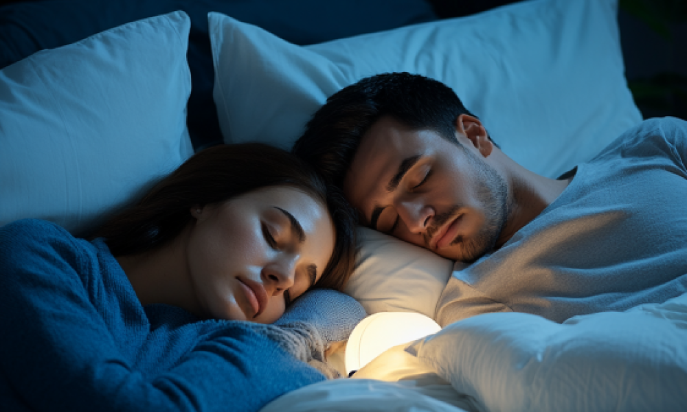 how sleep affects the immune system with blue light-free routine.