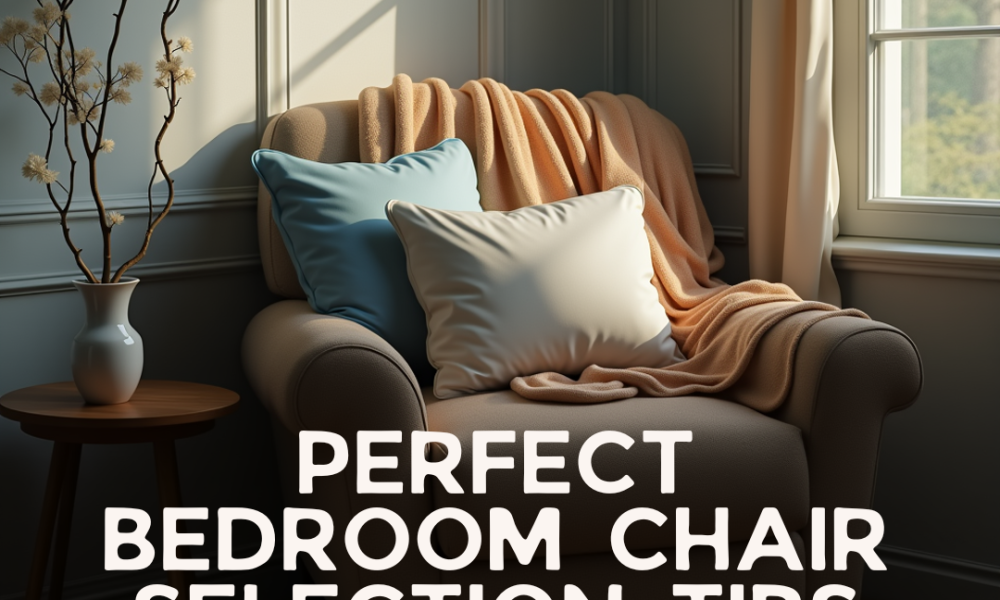 How to Select the Perfect Bedroom Chair for Relaxation
