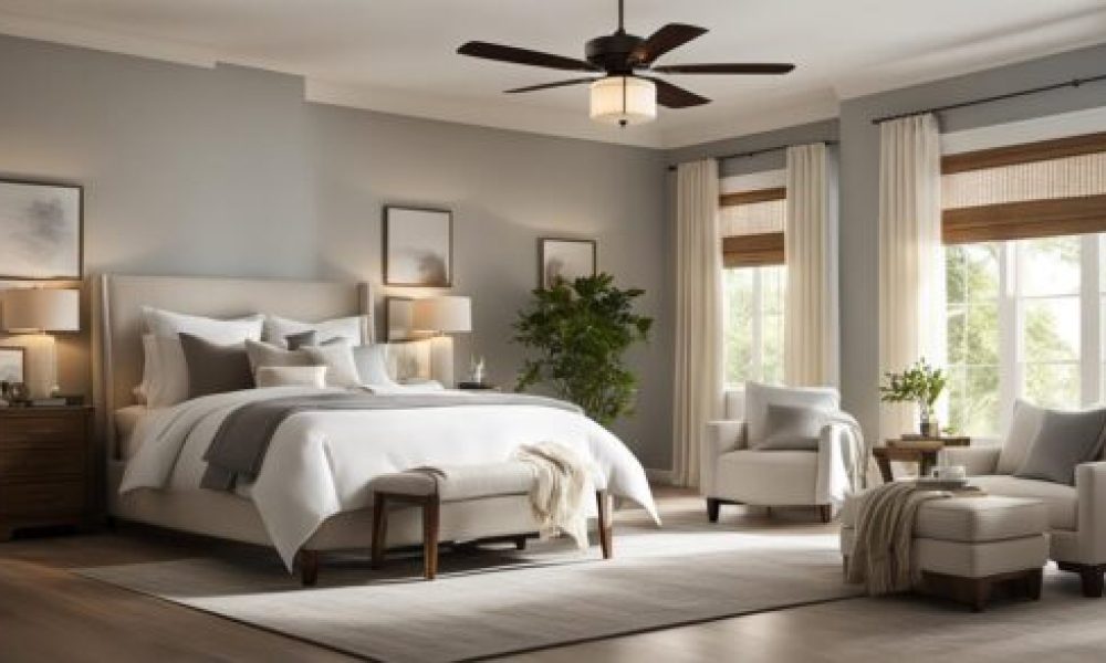 Cozy bedroom environment for sleep enhancement with soft lighting and blankets