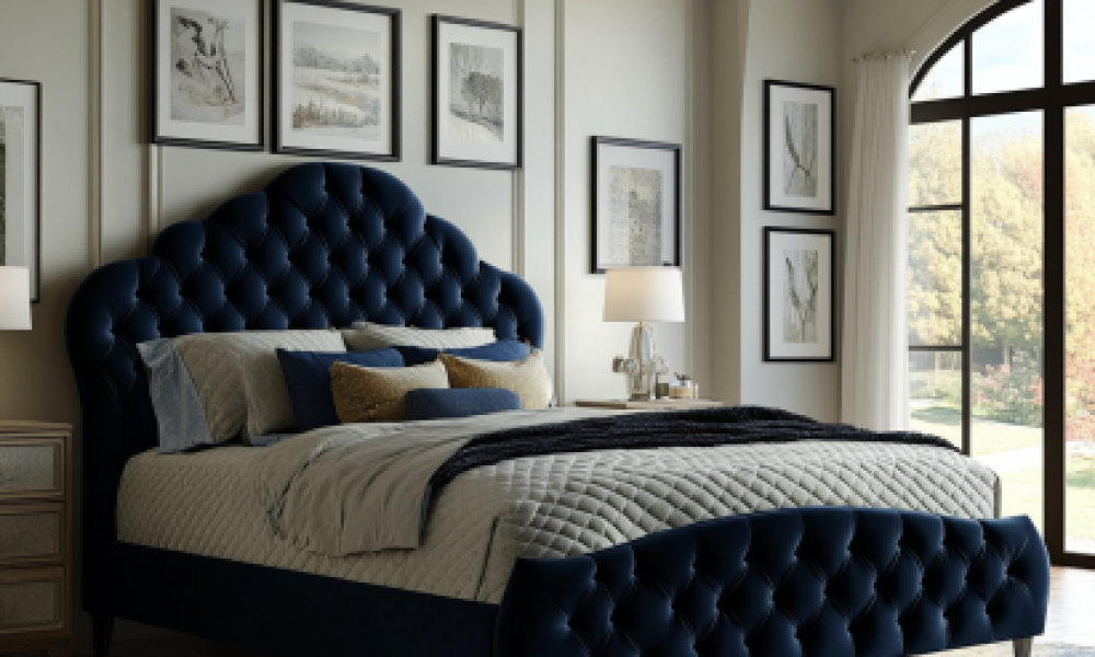 Velvet 1 Elegant Velvet Bed Frame Styles