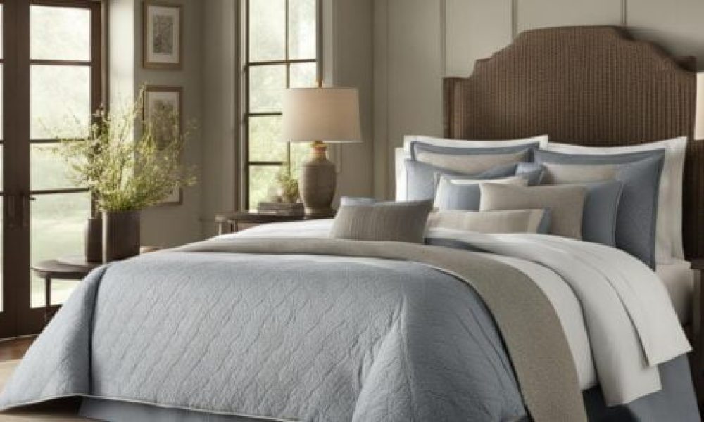 What is included in a bedding sham set?