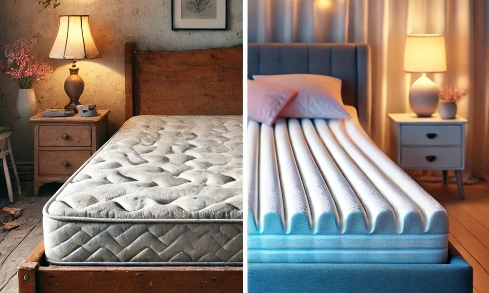 Comparing standard mattress to best mattresses for IBT