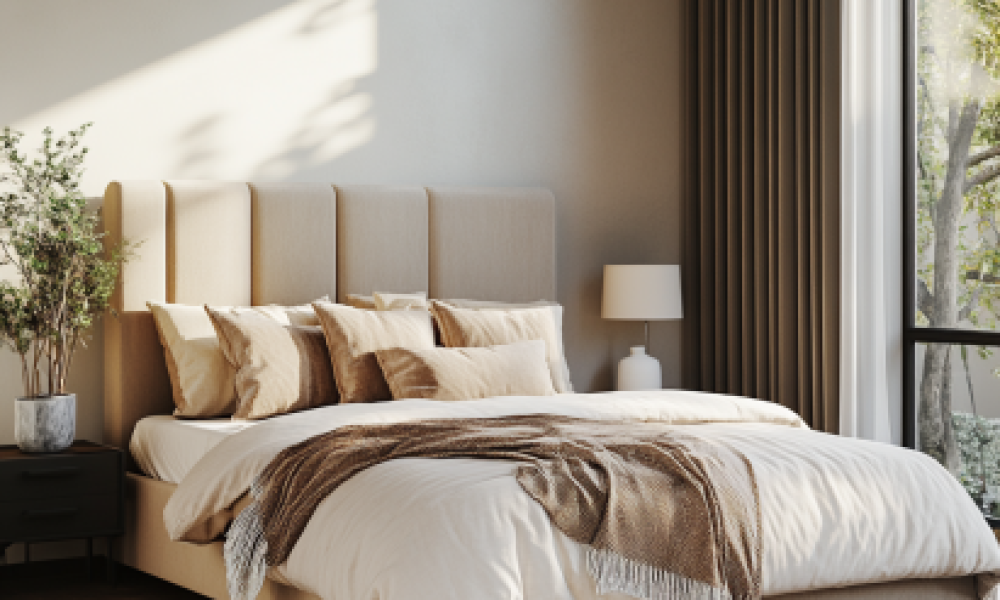 Choosing the right mattress size for a stylish and comfortable bedroom.