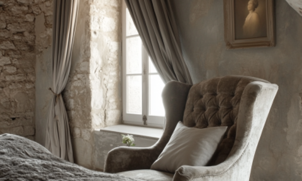 Bedroom with Lounge Chairs