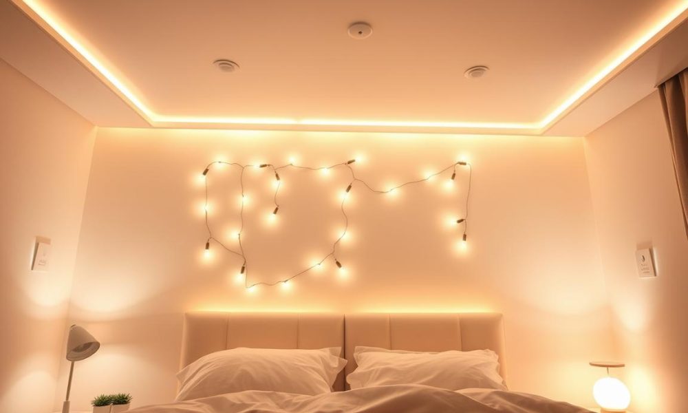 led lighting bedroom ideas