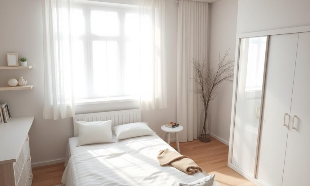 make a small room look bigger