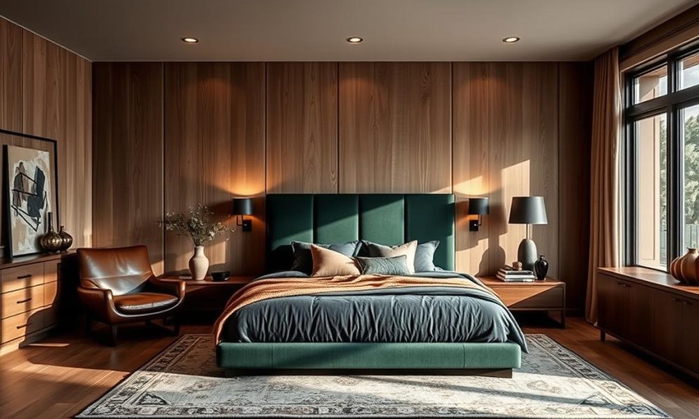 men's bedroom color schemes