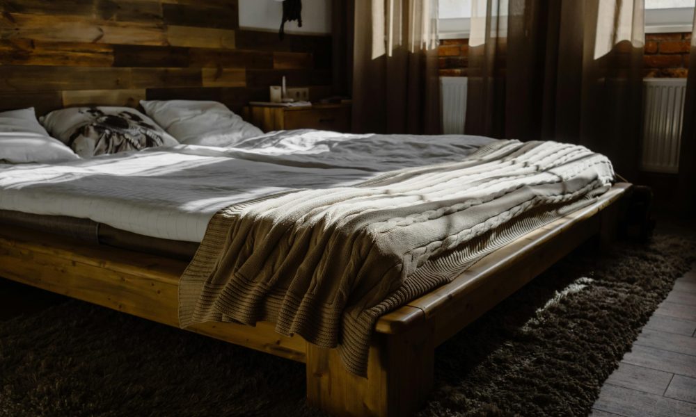 queen mattress bed frame