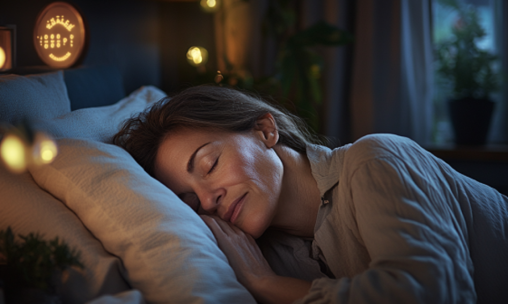 sleep and aging memory illustration across three panels